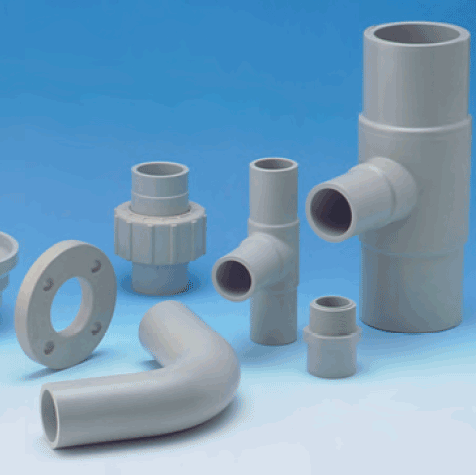 4" Pipe Plain End Chemical Grade Polypropylene Pro150 16.4'' Length