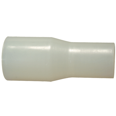 2" x 1-1/4" Reducer Extended Leg Butt-Fusion Natural Polypropylene