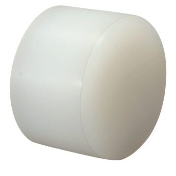 1-1/2" Cap Butt-Fusion Natural Polypropylene