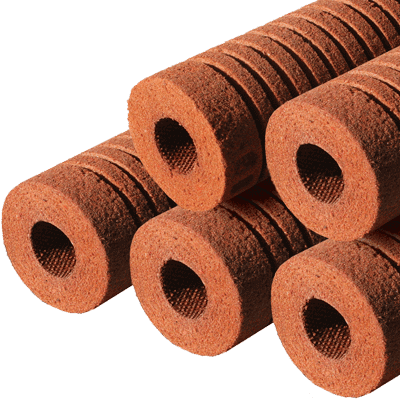 Graver Technologies RTEC P Series Filter Cartridge, 10 Micron, 19-1/2" Length, Cut End with No Gasket Seals