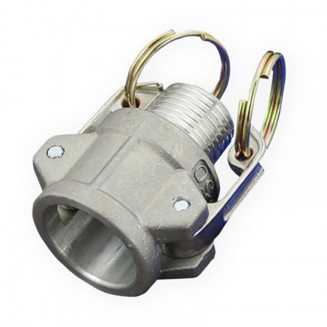 1/2" Flui-PRO AL Camlock Fitting - Female Camlock x MNPT (FP-AL-B-50)