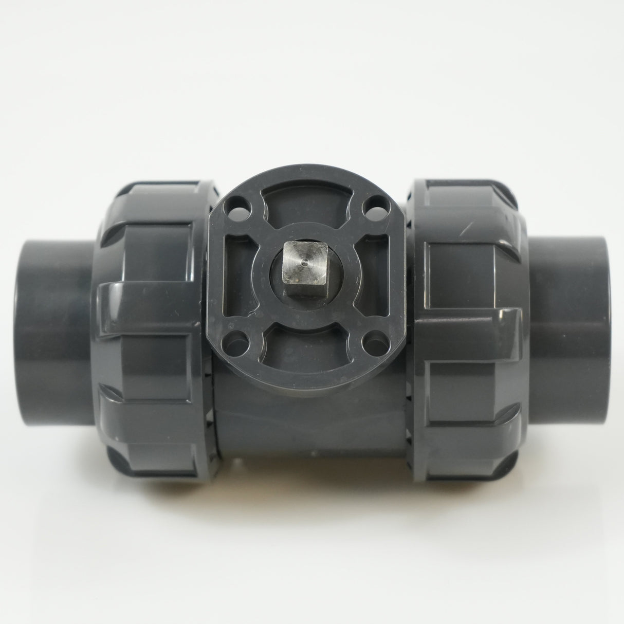 1-1/4" PVC True Union Ball Valve - Actuation Ready - FP-ISO-TUBV-ST-012