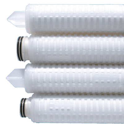 Graver Technologies ZTEC E Series Filter Cartridge, 0.2 Micron, 30" Length, 222/Fin Single Open End with EPDM Seals