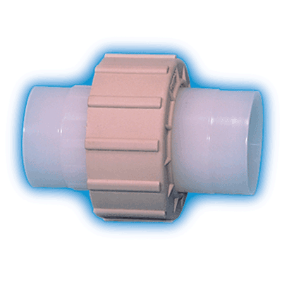 1-1/4" Union Butt-Fusion Hp PVDF FKM Type G 230 psi