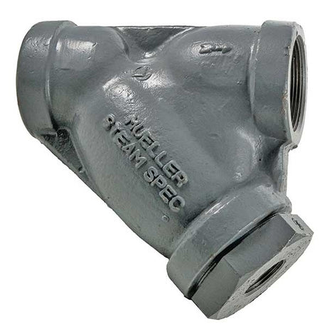 3/4" Y (wye) Strainer Mueller Steam Specialty 581 Series, 600 Class Carbon Steel, Thread Perforated (M6700220)