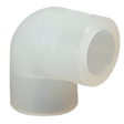 1/2" 90 Elbow Socket Natural Polypropylene