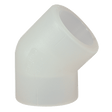 1" 45 Elbow Socket Natural Polypropylene