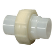 1/2" Union Butt-Fusion Natural Polypropylene FKM