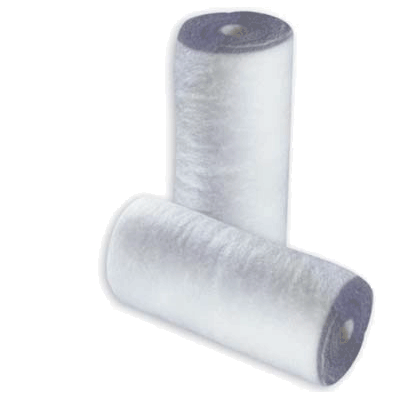 Aquatrex Depth Filter, 5 Micron, 9.875" Length, Plain End with No Gasket Seals