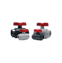 1/2" Ashai Type-27 Omni&#174 Ball Valve, PVC Construction, Socket Connection, PTFE Seat, Double EPDM O-Rings