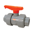 Nibco 1-1/2" CPVC Tru-Bloc True Union Ball Valve, EPDM O-rings, Socket/FPT Ends