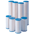 Calypso Blue Series, Polyester Filter Media, 20" micron, 20" length, Double Open End with Urethane seals