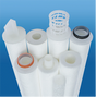 40" HVV High Void Volume Melt Blown Depth Filter, 5 Micron, Polypropylene Media, 222/Self-Seal Spring One End, EPDM