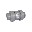 1-1/2" Hayward Series TC True Union Check Valve, Socket & Threaded End Connections, CPVC Body, FPM Seats and O-Rings, 235 psi @ 70 &#176F, Sure Block Design