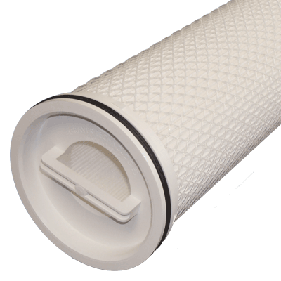 Graver Technologies High Flow Series Filter Cartridge, 10 Micron, 40" Length, N/A with Silicone Seals