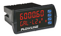 Flowline DataView LI55 Electronic Level Controller - 4 SPDT Relays, Repeater