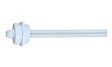 Flowline Smart-Trak Track Fitting LM10-1201 - 2' Length, 2" NPT