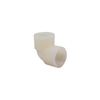 1-1/2" 90&#176 Elbow, Threaded, Natural, PVDF, Schedule 80