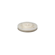 1-1/2" Blind Flange, One-Piece Solid Design, Flange End, Natural, PVDF, Schedule 80