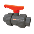Nibco 3/4" PVC Tru-Bloc True Union Ball Valve, EPDM O-rings, Socket/FPT Ends