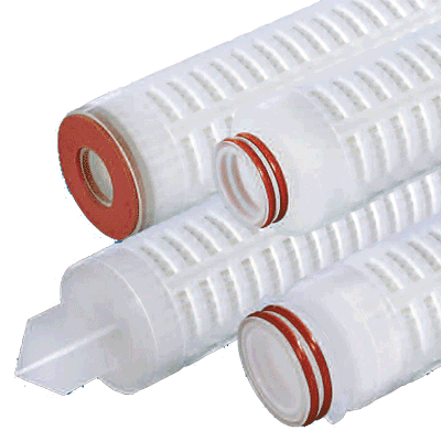 Graver Technologies QxL Series Filter Cartridge, 0.45 Micron, 20" Length, 222/Flat Single Open End with Silicone Seals