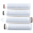 Graver Technologies TefTEC Series Filter Cartridge, 0.1 Micron, 20" Length, 222/Flat Single Open End with Viton Seals