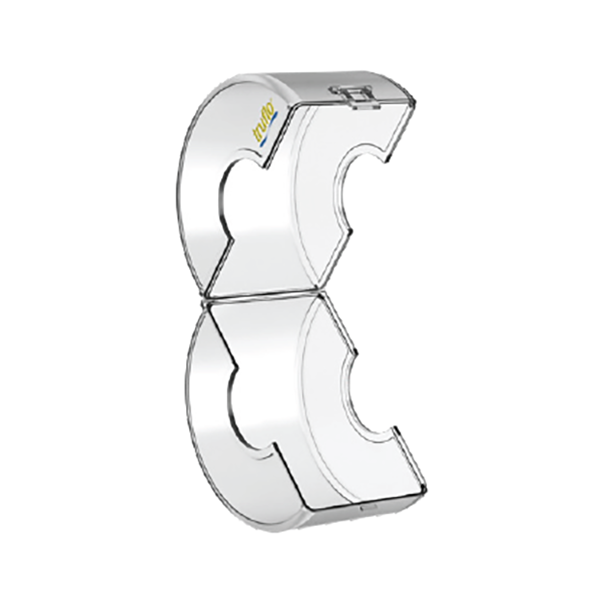 1/2 in Truflo® LFS Series Flange Shield, Clear Polypropylene (LFS005)