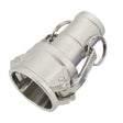 1-1/2" Flui-PRO 316 SS Camlock Fitting - Female Camlock x Hose Shank (FP-SS-C-150)