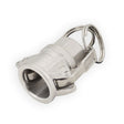 1/2" Flui-PRO 316 SS Camlock Fitting - Female Camlock x FNPT (FP-SS-D-50)