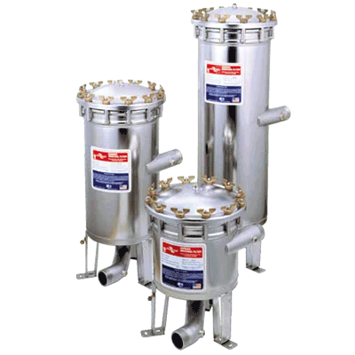 HARMSCO HP Hurricane Filter Housing, 2" MPT Connection
