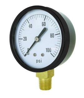 2" Model 24 Pressure Gauge, 0-30 PSI
