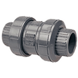 Nibco 1-1/2" Ball Check Valve, PVC Body with Socket/FPT Ends