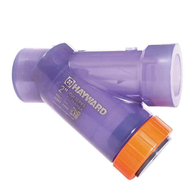 Hayward YSH Series Clear PVC Y-Strainer Integral Socket