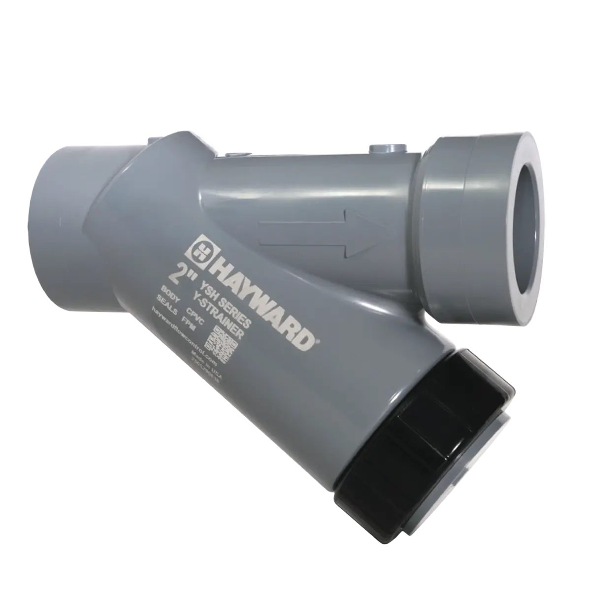 Hayward YSH Series CPVC Y-Strainer Integral Socket