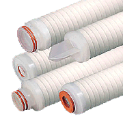 Graver Technologies COAX Series Filter Cartridge, 0.5 Micron, 10" Length, Single Open End, internal O-Ring with Silicone Seals
